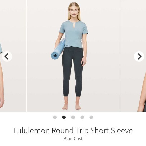 Lululemon Round Trip Short Sleeve
Blue Cast - Picture 2 of 10